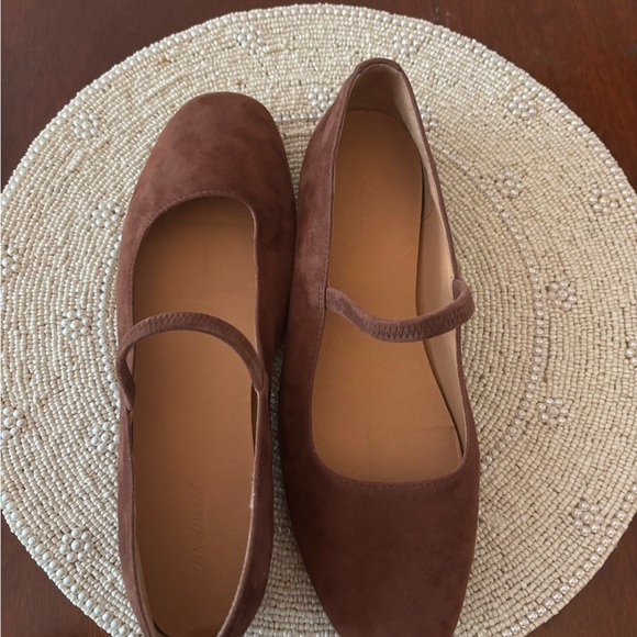 Madewell Brown Suede Flats - Picture 8 of 8